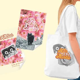 Alis Mata Band logo Design-7