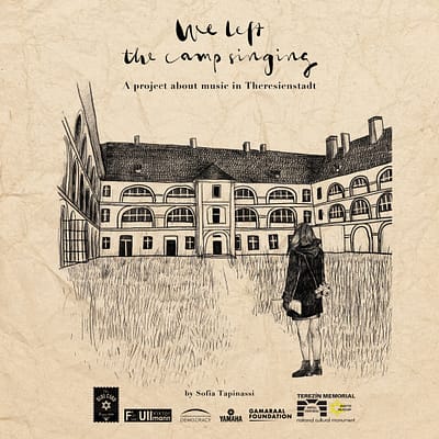 We Left the Camp Singing - Indipendent Movie Project about the holocaust-6 An illustration for “We Left the Camp Singing” representing Sofia in Teresienstadt